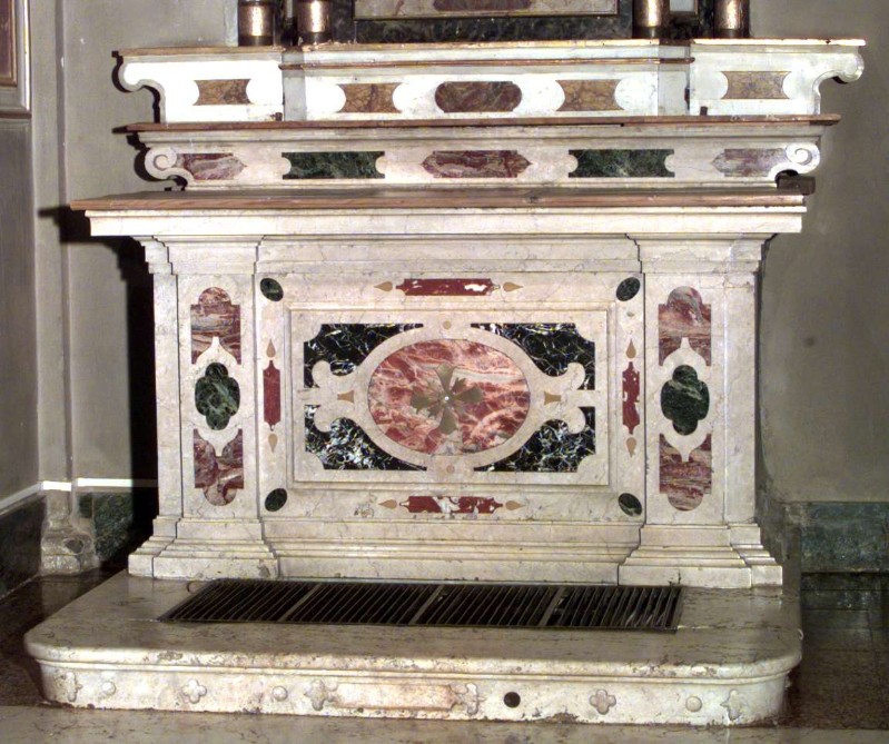 Ambito bergamasco sec. XIX, Altare della Madonna