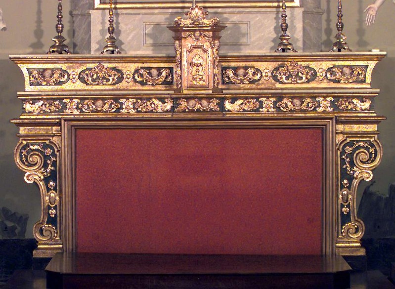 Bottega bergamasca sec. XVII, Altare maggiore