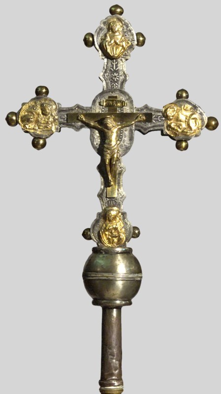 Ambito lombardo-veneto sec. XVI, Croce astile