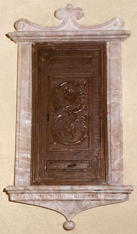 Ambito lombardo sec. XVII, Tabernacolo per reliquie