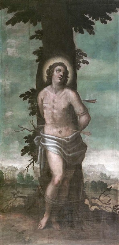 Ambito bergamasco sec. XVII, San Sebastiano