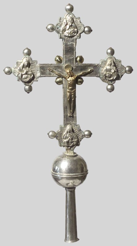 Bottega lombardo-veneta sec. XVI, Croce astile