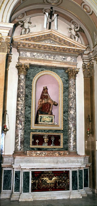 Ambito bergamasco sec. XIX, Altare della Madonna Addolorata