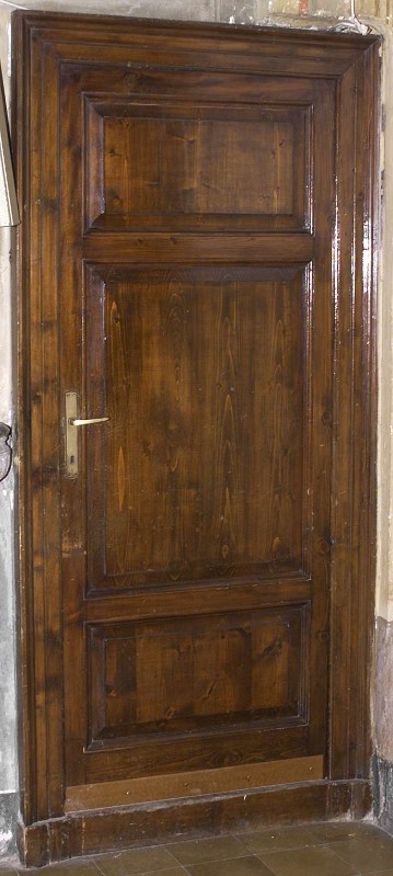 Ambito lombardo sec. XIX, Porta di accesso al campanile