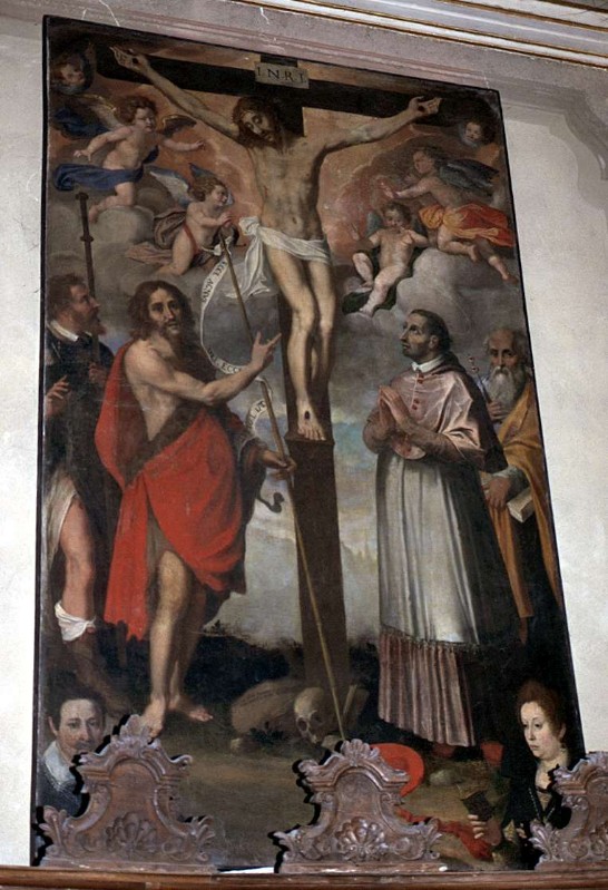Pandolfi G.G. (1612), Gesù Cristo crocifisso e santi