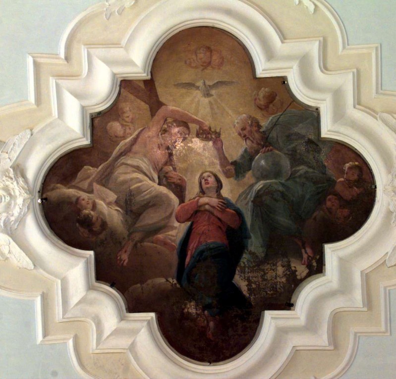 Cifrondi A. sec. XVIII, Incoronazione della Madonna