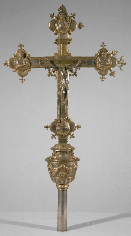 Ambito veneziano sec. XVI, Croce astile