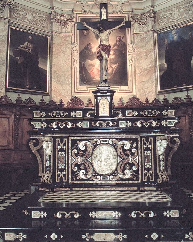 Bottega dei Manni sec. XVII-XVIII, Altare maggiore