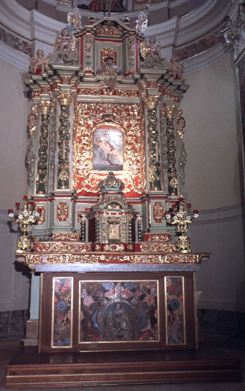 Bottega bergamasca prima metà sec. XVII, Altare maggiore