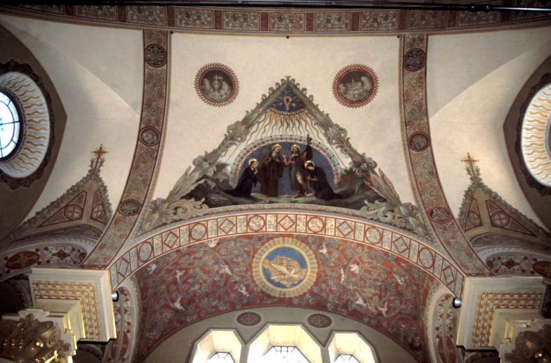 Marigliani U.-Taragni F. sec. XX, Decorazione pittorica con domus aurea