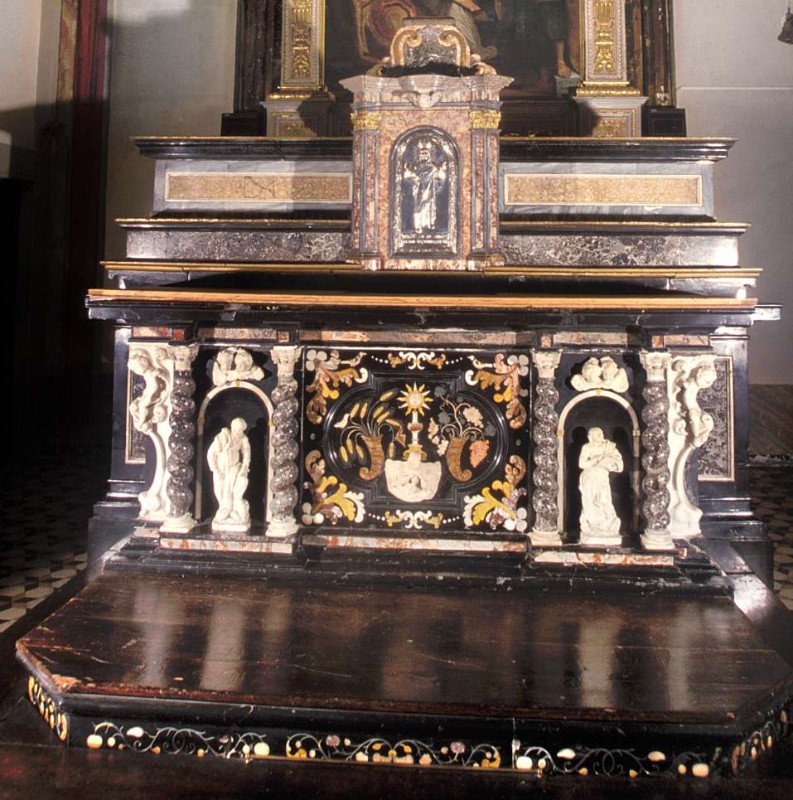 Ambito bergamasco sec. XVII-XVIII, Altare maggiore di San Gregorio