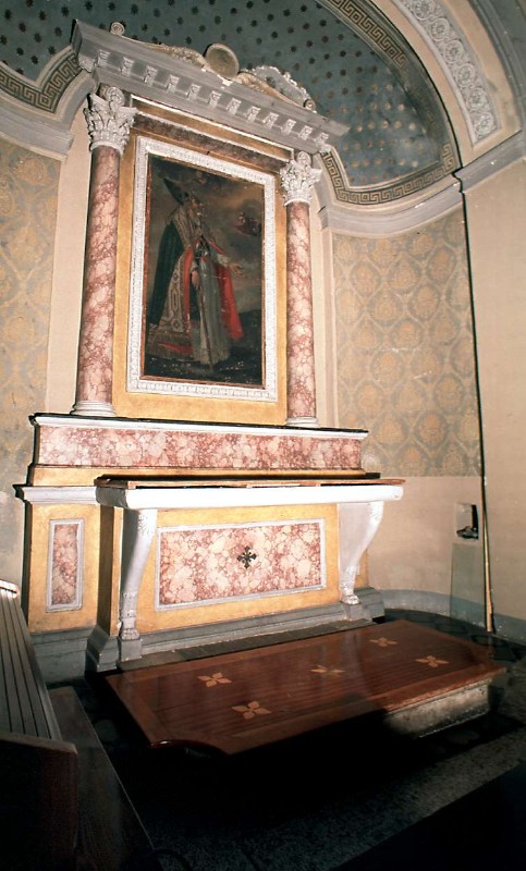 Ambito lombardo sec. XIX, Altare di San Spiridione
