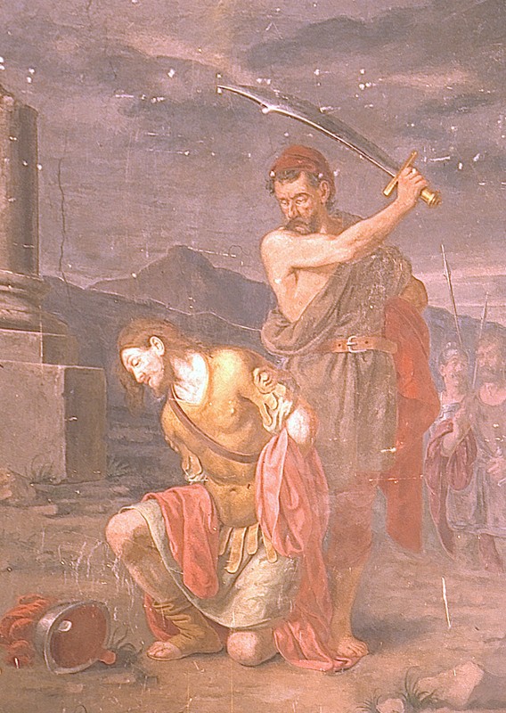 Ambito lombardo sec. XIX, Martirio di Sant'Alessandro