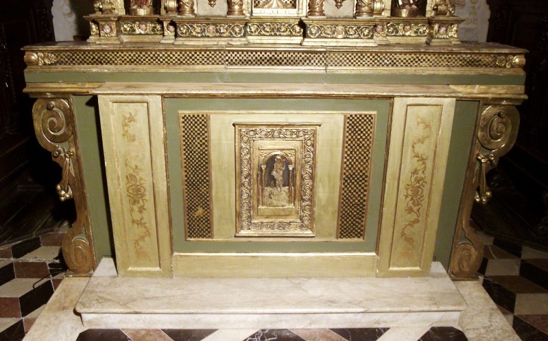 Bottega bergamasca-Dossena G. sec. XVII-XX, Altare