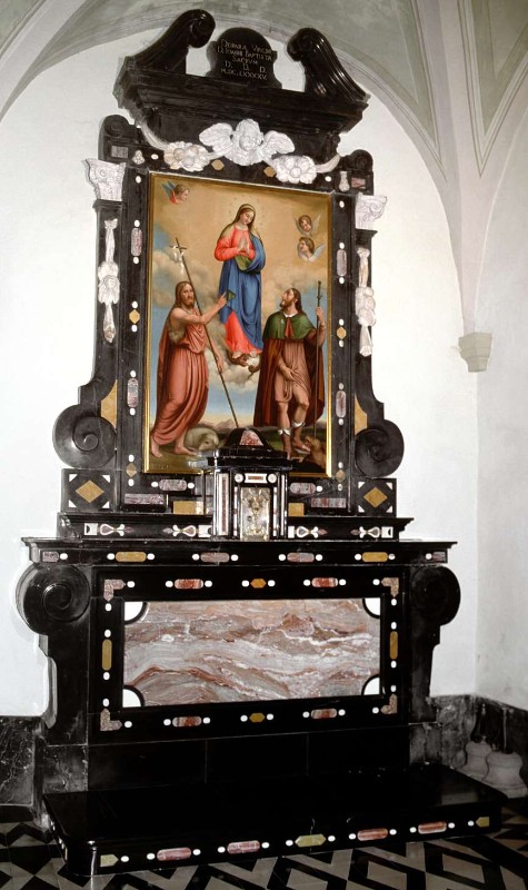 Ambito lombardo (1695) sec. XVII-XX, Altare di San Giovanni Battista