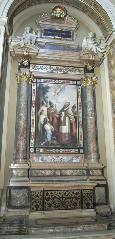 Muzio V.-Paleni E. (1896), Altare di San Fabiano e San Sebastiano