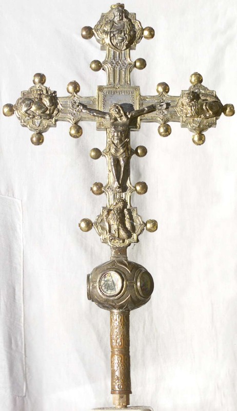 Ambito lombardo sec. XV, Croce astile
