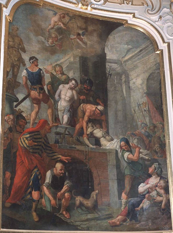 Gualdi P. (1758), Martirio dei santi Gervasio e Protasio