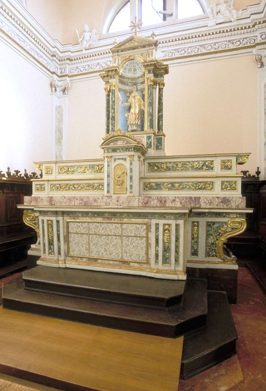 Ambito bergamasco (1855 circa), Altare maggiore