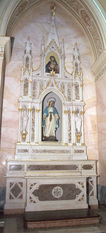 Ambito bergamasco sec. XIX, Altare della Madonna Immacolata