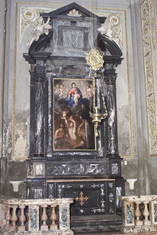 Manni A. (1641-1642) (?), Altare della Madonna del suffragio