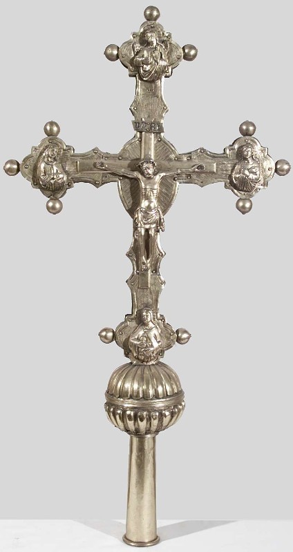 Ambito lombardo-veneto sec. XVI, Croce processionale