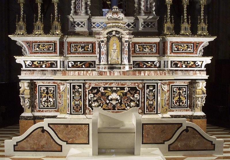 Ambito bergamasco sec. XVII-XVIII (1968), Altare maggiore