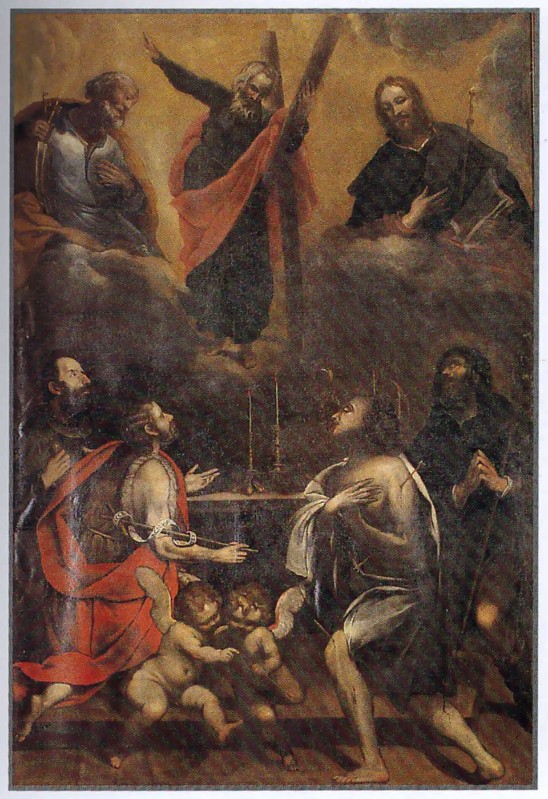 Borzone L. (1631), Sant'Andrea in gloria e Santi