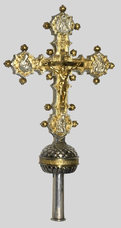 Ambito lombardo sec. XV-XVI, Croce astile