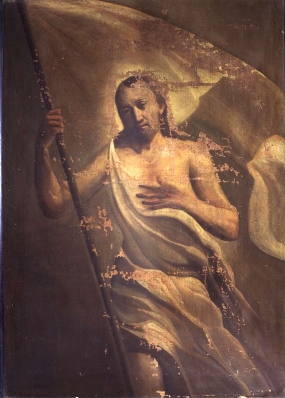 Attribuito a Cifrondi A. sec. XVIII, Cristo Risorto