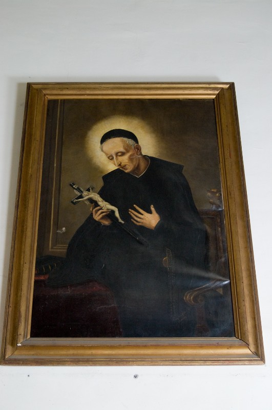 Ambito napoletano sec. XIX, San Giuseppe Pignatelli in olio su tela
