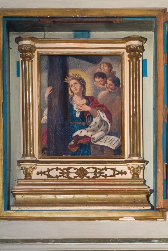 Ambito napoletano prima metà sec. XIX, Sant'Elena in olio su tela