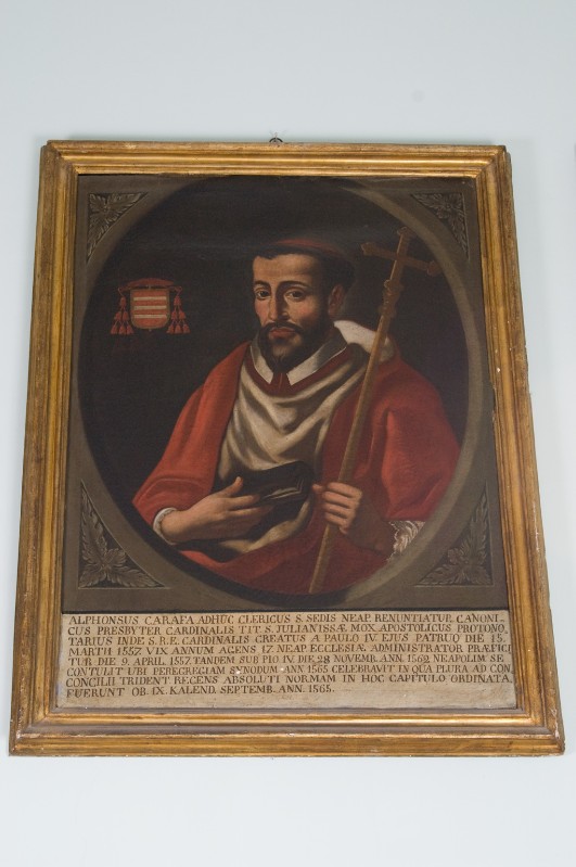 Ambito napoletano seconda metà sec. XVIII, Ritratto del cardinale Alfonso Carafa