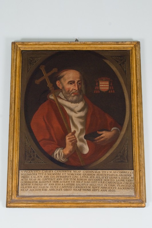 Ambito napoletano sec. XVIII, Ritratto del cardinale Vincenzo Carafa