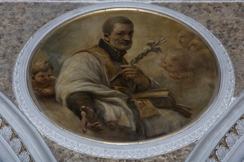 Giordano L. terzo quarto sec. XVII, San Gaetano da Thiene in olio su tela