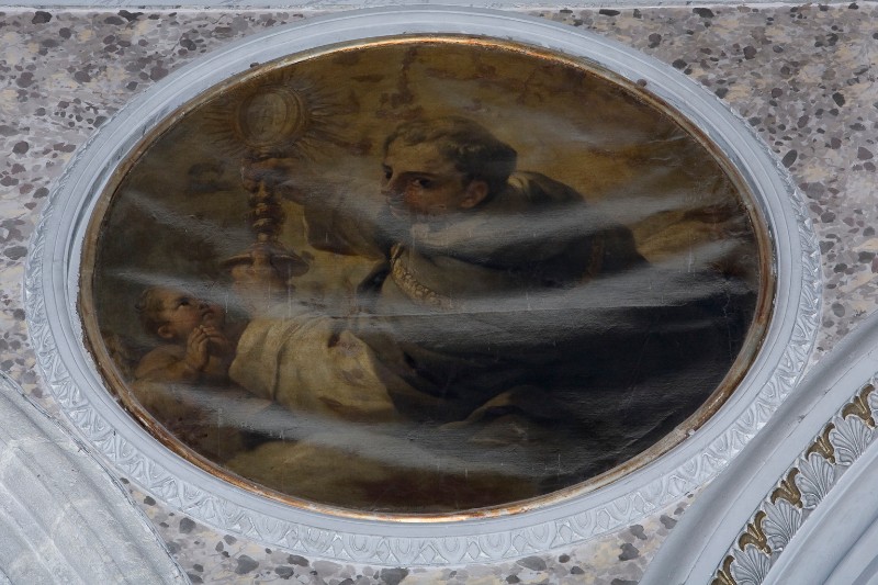 Giordano L. terzo quarto sec. XVII, San Tommaso d'Aquino in olio su tela