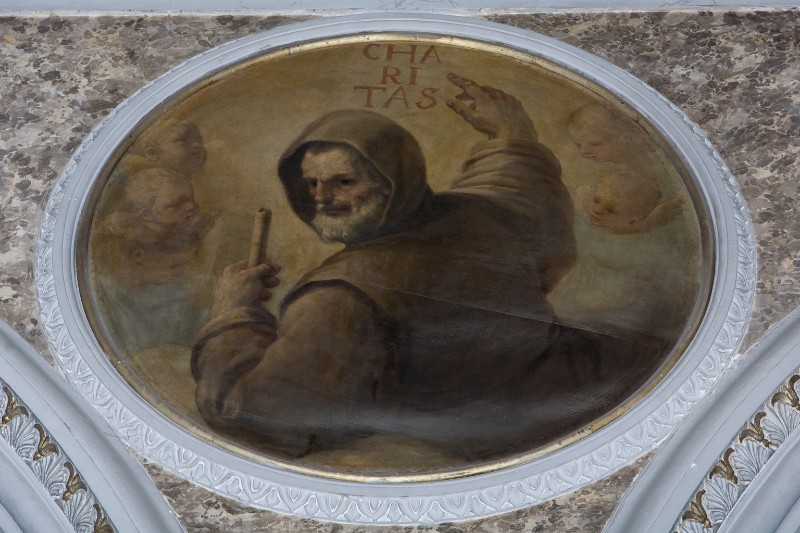 Giordano L. terzo quarto sec. XVII, San Francesco di Paola in olio su tela
