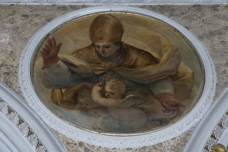 Giordano L. terzo quarto sec. XVII, San Gennaro in olio su tela