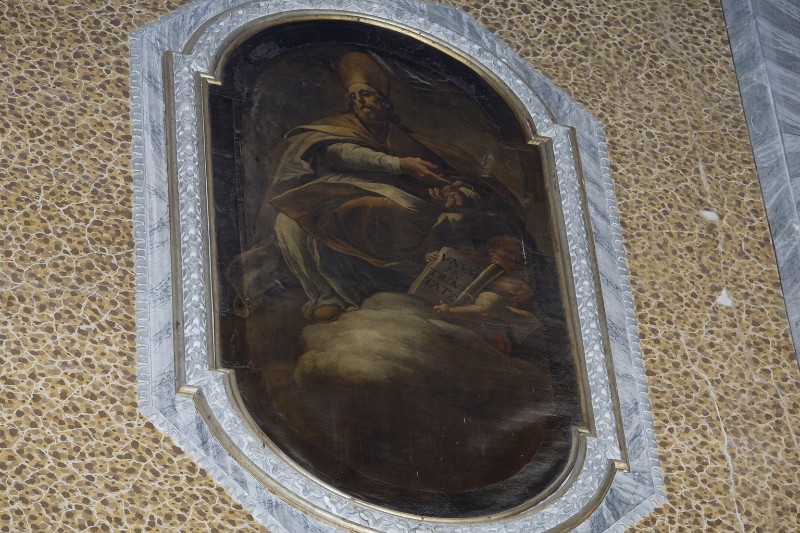 Giordano L. terzo quarto sec. XVII, Sant'Agostino in olio su tela