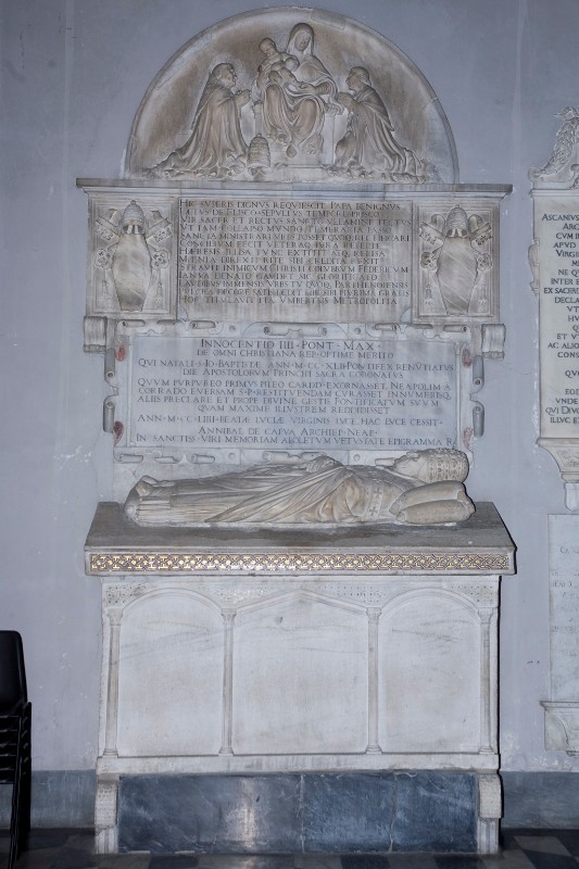 Bott. napoletana secc. XIV-XVI, Monumento sepolcrale di papa Innocenzo IV