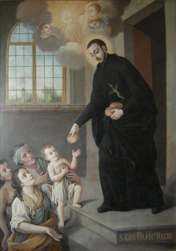 Colombino D. sec. XVII, San Giovanni Francesco Regis