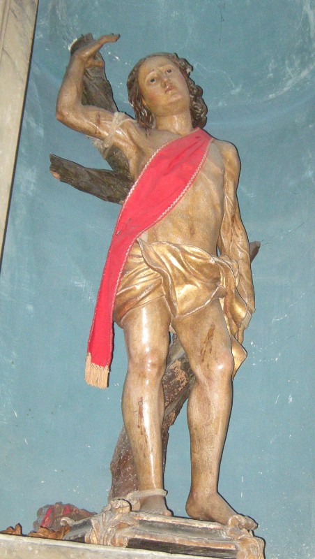 Bottega sarda sec. XVII, San Sebastiano