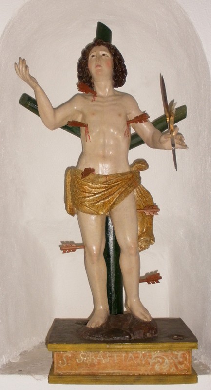Bottega sarda sec. XVII, San Sebastiano