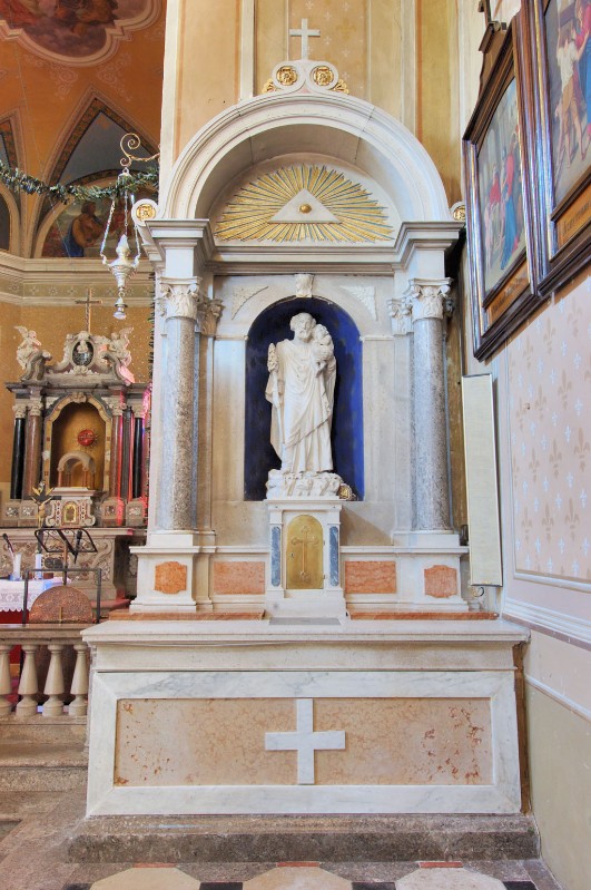 Maestranze friulane sec. XX, Altare di San Giuseppe