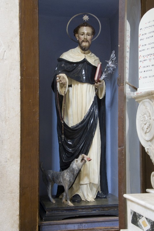 Caputo I. (1910), Statua di San Domenico di Guzman