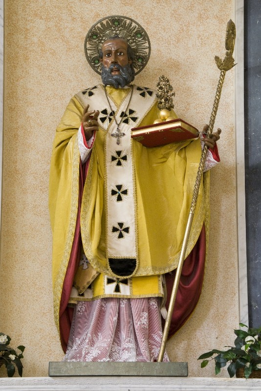 Ambito pugliese (1907), Statua di San Nicola da Bari