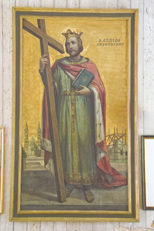 Colonna U. (1960), Dipinto di Sant'Enrico Imperatore