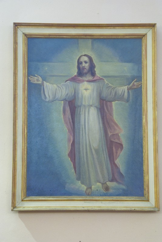 Colonna U. sec. XX, Dipinto del Sacro Cuore di Gesù