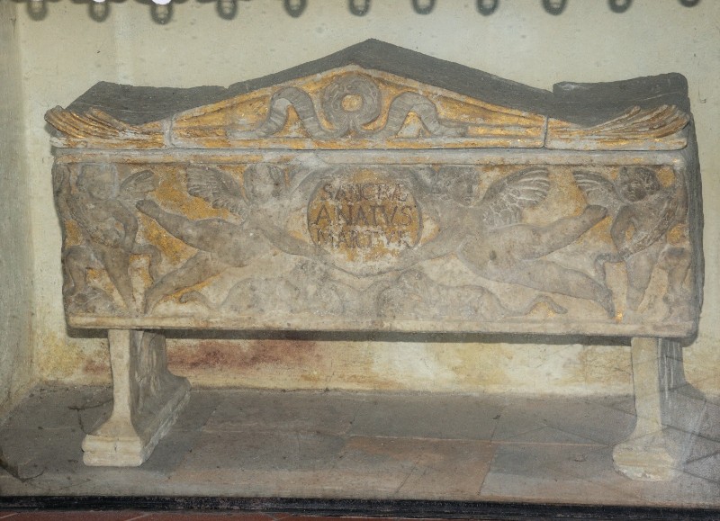 Marmoraio romano sec. IV, Sarcofago