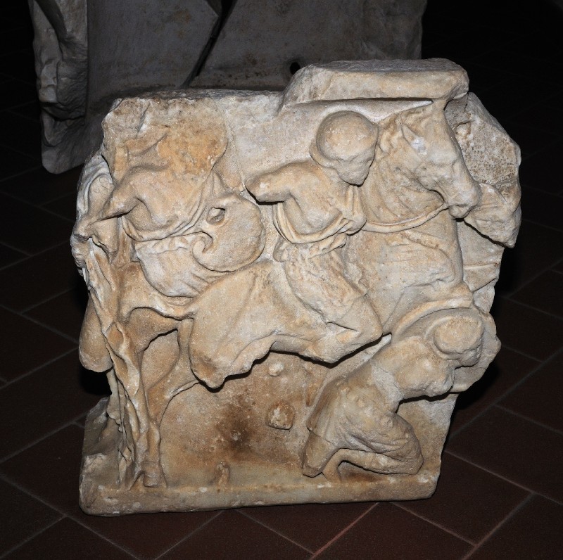 Marmoraio laziale sec. II, Frammento di sarcofago marmoreo